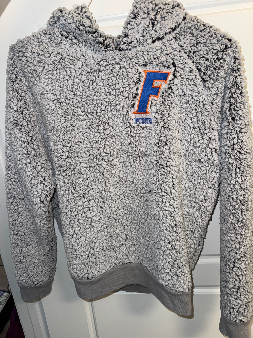 PINK Victoria's Secret Florida Gators Plush Sherpa Sweater